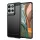 Techsuit - Carbon szilikon tok - Motorola Moto G75 - Fekete