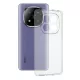 Techsuit - Clear Silicone tok - Xiaomi Redmi Note 14 Pro+ 5G - Átlátszó