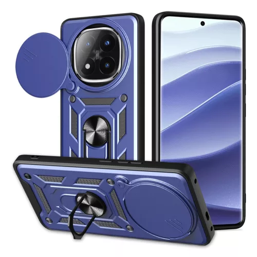 Techsuit - CamShield ütésálló tok - Xiaomi Redmi Note 14 Pro+ 5G - Kék