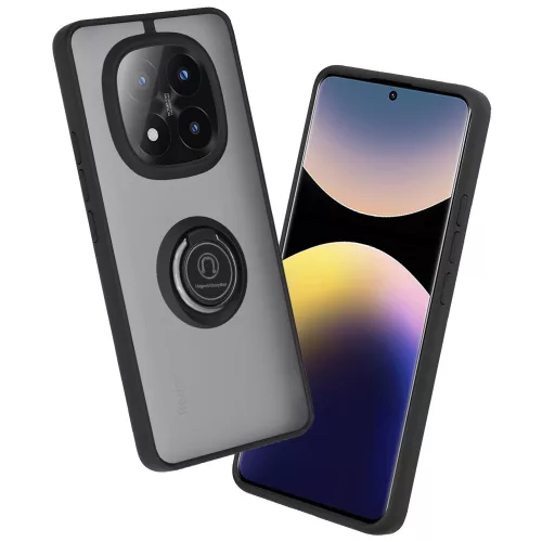Techsuit - Glinth - Xiaomi Redmi Note 14 Pro+ 5G - Fekete