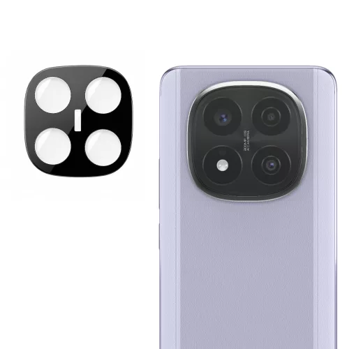 Techsuit - Full Camera Glass - Xiaomi Redmi Note 14 Pro+ 5G - Black
