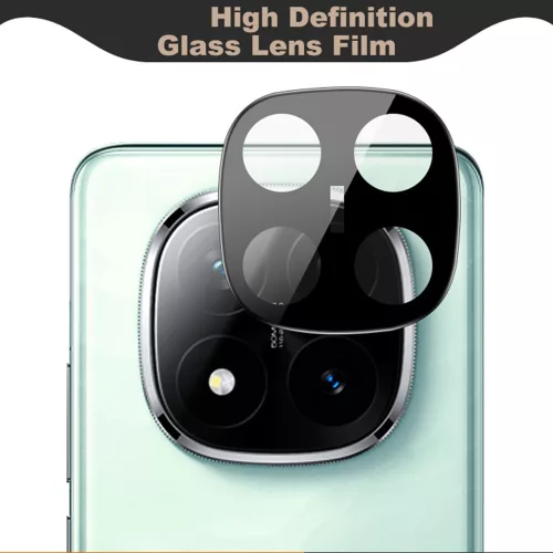 Techsuit - Full Camera Glass - Xiaomi Redmi Note 14 Pro+ 5G - Black