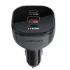 Acefast - Car Charger (B14) - 2x USB-C, USB, 165W, Fast Charging, Intelligent Temperature Control - Black