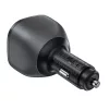 Acefast - Car Charger (B14) - 2x USB-C, USB, 165W, Fast Charging, Intelligent Temperature Control - Black