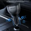 Acefast - Car Charger (B14) - 2x USB-C, USB, 165W, Fast Charging, Intelligent Temperature Control - Black