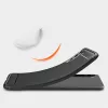 Techsuit - Carbon szilikon tok - OnePlus Nord 5G - Fekete
