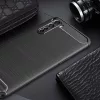 Techsuit - Carbon szilikon tok - OnePlus Nord 5G - Fekete