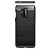 Techsuit - Carbon szilikon tok - OnePlus 8 Pro - Fekete
