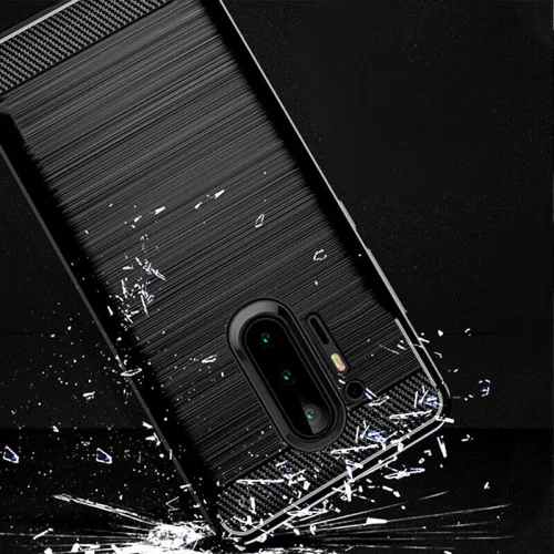 Techsuit - Carbon szilikon tok - OnePlus 8 Pro - Fekete