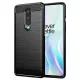 Techsuit - Carbon szilikon tok - OnePlus 8 - Fekete