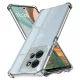 Techsuit - Shockproof Átlátszó Ütésálló Szilikon tok - Motorola Moto G75 - Átlátszó