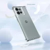 Techsuit - Shockproof Átlátszó Ütésálló Szilikon tok - Motorola Moto G75 - Átlátszó