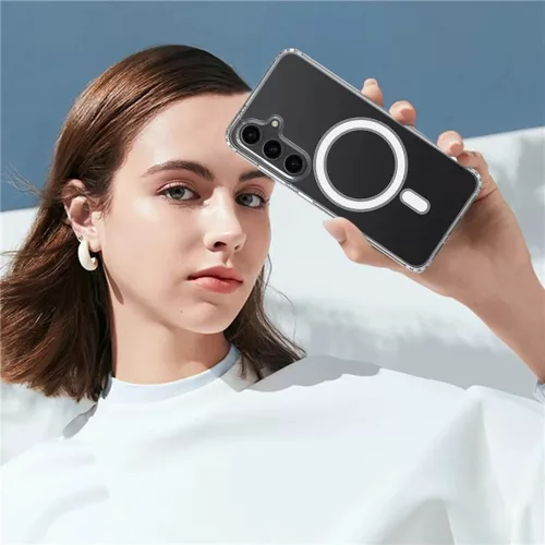 Techsuit - MagSafe Pro tok - Samsung Galaxy S25 - Átlátszó