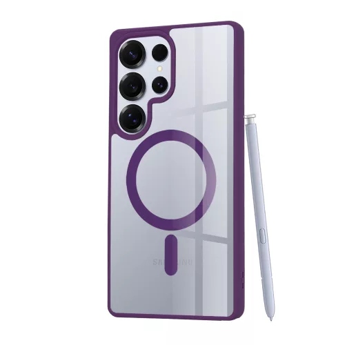 Techsuit - MagSafe Pro tok - Samsung Galaxy S25 Ultra - Lila