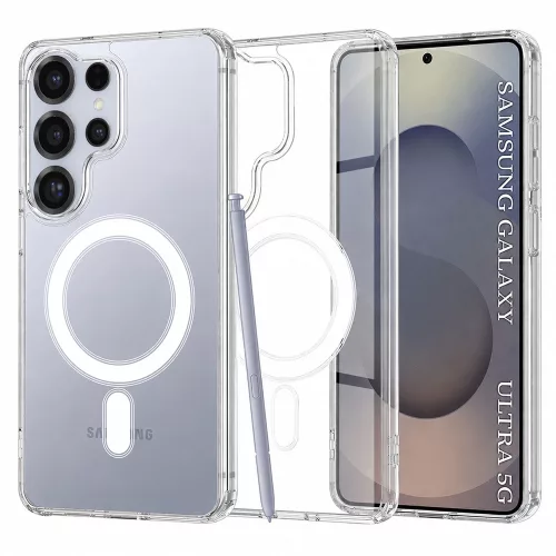 Techsuit - MagSafe Pro tok - Samsung Galaxy S25 Ultra - Átlátszó