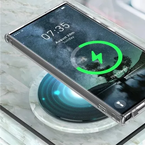 Techsuit - MagSafe Pro tok - Samsung Galaxy S25 Ultra - Átlátszó