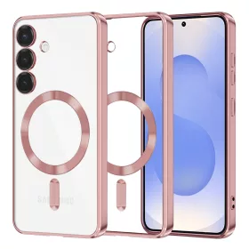   Techsuit - Luxury Crystal MagSafe - Samsung Galaxy S25 - Pink