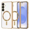 Techsuit - Luxury Crystal MagSafe - Samsung Galaxy S25 - Gold