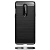 Techsuit - Carbon szilikon tok - OnePlus 8 - Fekete