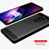 Techsuit - Carbon szilikon tok - OnePlus 8 - Fekete