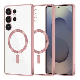   Techsuit - Luxury Crystal MagSafe - Samsung Galaxy S25 Ultra - Pink