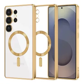   Techsuit - Luxury Crystal MagSafe - Samsung Galaxy S25 Ultra - Gold
