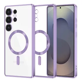   Techsuit - Luxury Crystal MagSafe - Samsung Galaxy S25 Ultra - Light Purple
