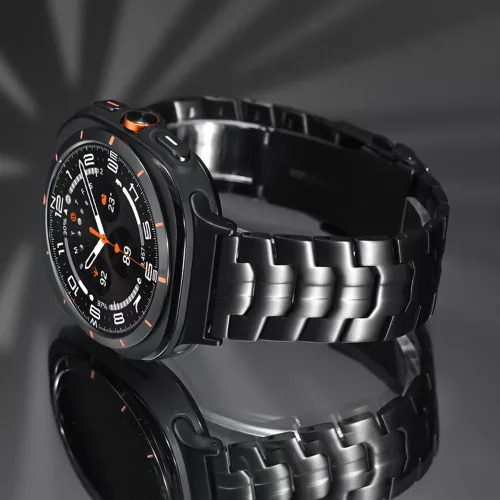 Techsuit - Watchband (W063) - Samsung Galaxy Watch Ultra 47mm / Watch Ultra 2 - Silvery