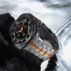Techsuit - Watchband (W063) - Samsung Galaxy Watch Ultra 47mm / Watch Ultra 2 - Titanium Orange