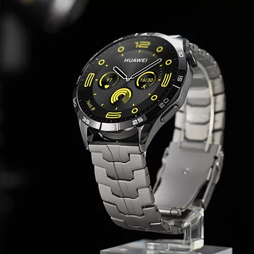 Techsuit - Watchband 22mm (W063) - Huawei Watch GT 2 (46mm)/GT 2 Pro/GT 3 Pro (46mm)/Ultimate/Xiaomi Watch S1 - Silvery