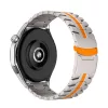 Techsuit - Watchband 22mm (W063) - Huawei Watch GT 2 (46mm)/GT 2 Pro/GT 3 Pro (46mm)/Xiaomi Watch S1 - Titanium Orange