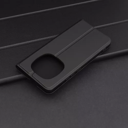 Techsuit - Magskin Book kinyitható tok - Xiaomi Redmi Note 14 Pro 5G / Poco X7 - Fekete