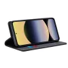 Techsuit - Confy Cover kinyitható tok - Xiaomi Redmi Note 14 5G - Fekete