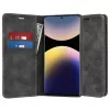 Techsuit - Confy Cover kinyitható tok - Xiaomi Redmi Note 14 Pro 5G / Note 14 Pro+ 5G / Poco X7 - Fekete