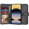 Techsuit - Diary Book kinyitható tok - Xiaomi Redmi Note 14 5G - Fekete