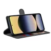 Techsuit - Diary Book kinyitható tok - Xiaomi Redmi Note 14 5G - Fekete