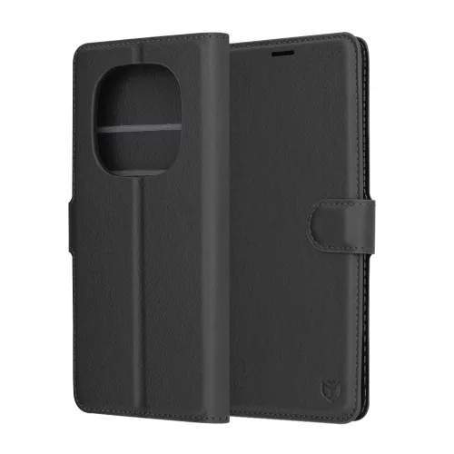 Techsuit - Leather Folio - Xiaomi Redmi Note 14 Pro 5G / Redmi Note 14 Pro+ 5G / Poco X7 - Black