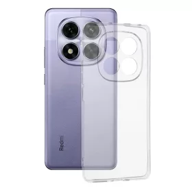   Techsuit - Clear Silicone tok - Xiaomi Redmi Note 14 Pro 5G / Poco X7 - Átlátszó
