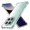 Techsuit - Shockproof Átlátszó Ütésálló Szilikon tok - Xiaomi Redmi Note 14 Pro 5G / Poco X7 - Átlátszó