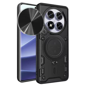   Techsuit - CamGuard Pro ütésálló tok - Xiaomi Redmi Note 14 Pro 5G / Poco X7 - Fekete