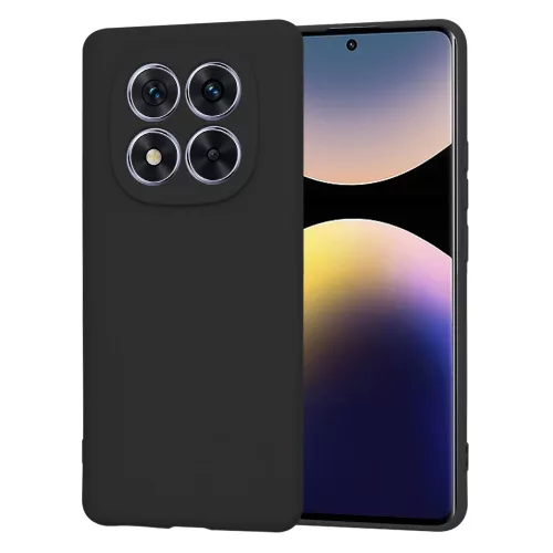 Techsuit - SoftFlex szilikon tok - Xiaomi Redmi Note 14 Pro 5G / Poco X7 - Fekete