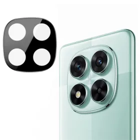   Techsuit - Full Camera - Kameravédő üvegfólia - Xiaomi Redmi Note 14 Pro 5G / Poco X7 - Fekete