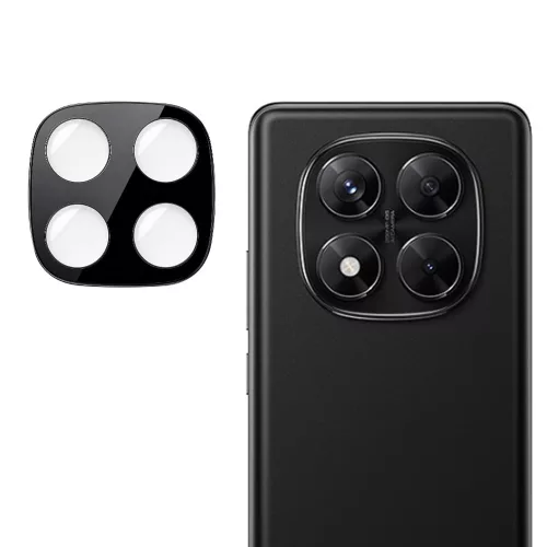 Techsuit - Full Camera Glass - Xiaomi Redmi Note 14 Pro 5G / Poco X7 - Black