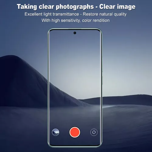 Techsuit - Full Camera - Kameravédő üvegfólia - Xiaomi Redmi Note 14 Pro 5G / Poco X7 - Fekete