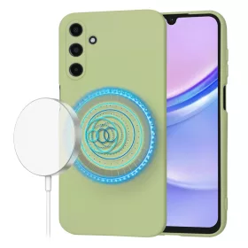   Techsuit - SoftFlex MagSafe tok - Samsung Galaxy A15 4G / A15 5G - Matcha zöld