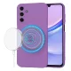 Techsuit - SoftFlex MagSafe tok - Samsung Galaxy A15 4G / A15 5G - Lila