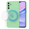 Techsuit - SoftFlex MagSafe tok - Samsung Galaxy A15 4G / A15 5G - Mentazöld