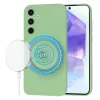 Techsuit - SoftFlex MagSafe tok - Samsung Galaxy A55 5G - Mentazöld