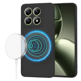 Techsuit - SoftFlex MagSafe tok - Xiaomi 14T - Fekete