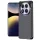 Techsuit - CarbonFiber szilikon tok - Xiaomi Redmi Note 14 Pro 5G / Redmi Note 14 Pro+ 5G / Poco X7 - Fekete